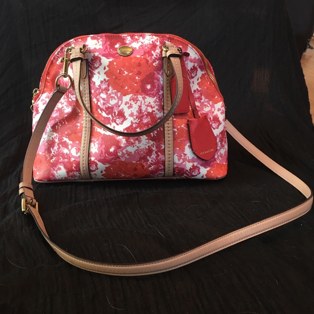 Never used Multicolored coach purse